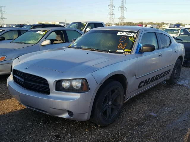 2B3KA43R87H661094 - 2007 DODGE CHARGER SE SILVER photo 2