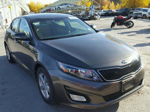 5XXGM4A72FG355913 - 2015 KIA OPTIMA LX BROWN photo 1