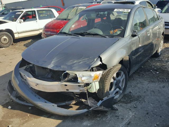 1G8AL52F14Z166081 - 2004 SATURN ION LEVEL GRAY photo 2