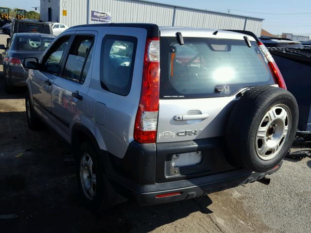 SHSRD78556U415239 - 2006 HONDA CR-V LX GRAY photo 3