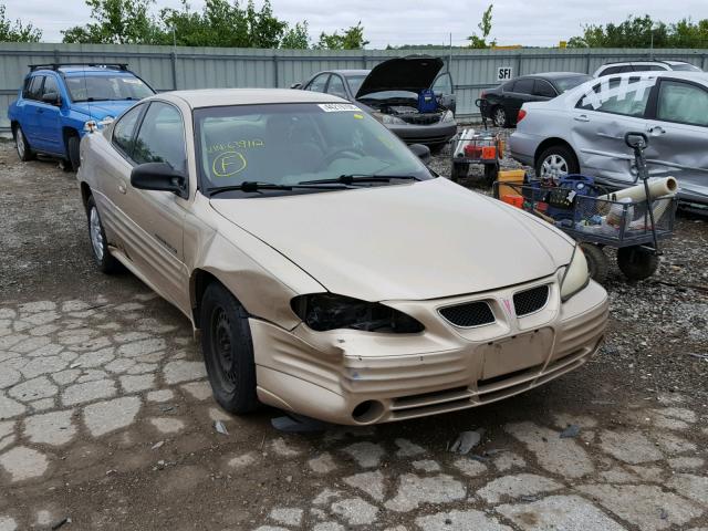 1G2NF12T41M639112 - 2001 PONTIAC GRAND AM S Qızıl foto 1