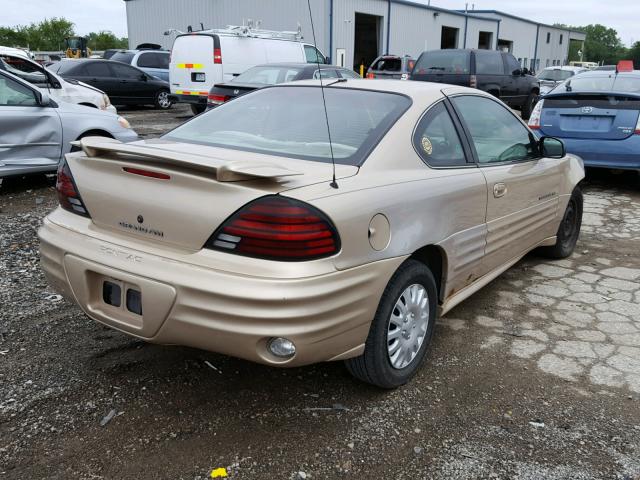 1G2NF12T41M639112 - 2001 PONTIAC GRAND AM S Qızıl foto 4