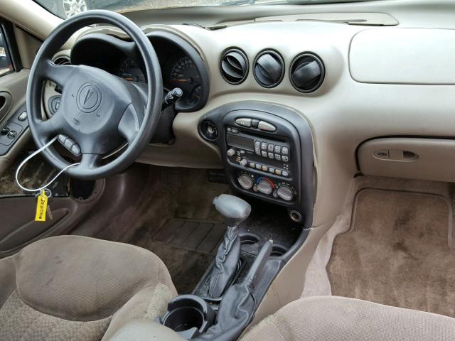 1G2NF12T41M639112 - 2001 PONTIAC GRAND AM S Qızıl foto 9