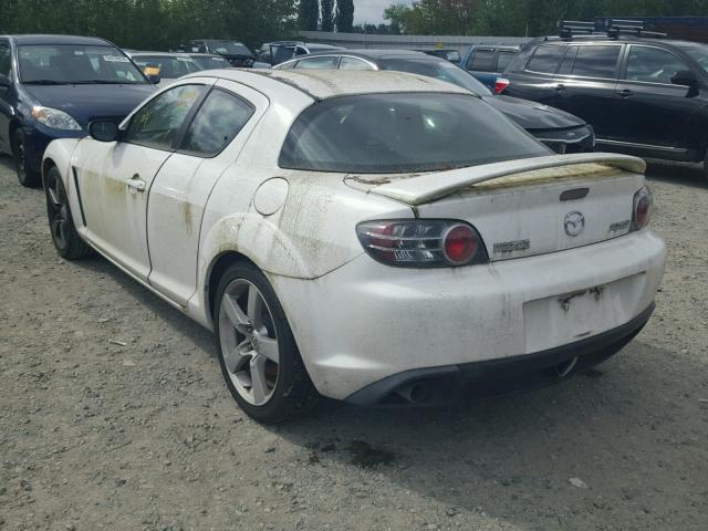 JM1FE173570208452 - 2007 MAZDA RX8 WHITE photo 3