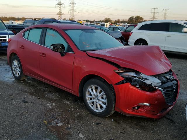 3MZBM1U72GM314389 - 2016 MAZDA 3 RED photo 1