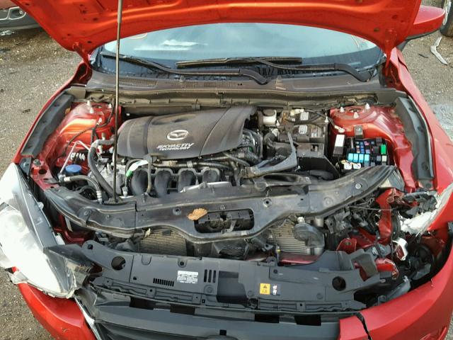 3MZBM1U72GM314389 - 2016 MAZDA 3 RED photo 7