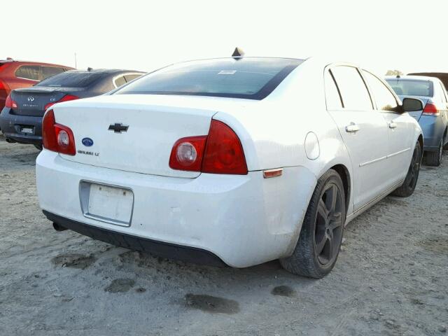 1G1ZC5E04CF311381 - 2012 CHEVROLET MALIBU 1LT WHITE photo 4