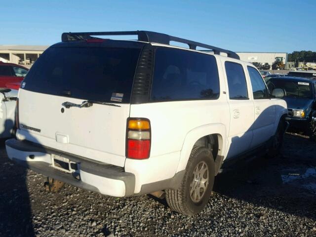 3GNFK16Z36G116322 - 2006 CHEVROLET SUBURBAN K WHITE photo 4