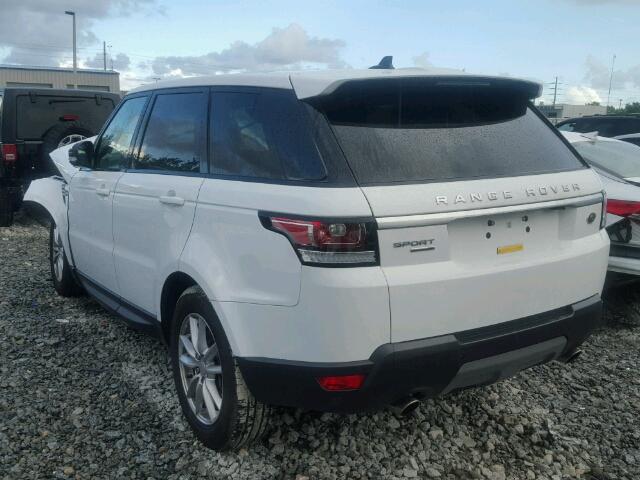 SALWG2PF6GA599351 - 2016 LAND ROVER RANGE ROVE WHITE photo 3