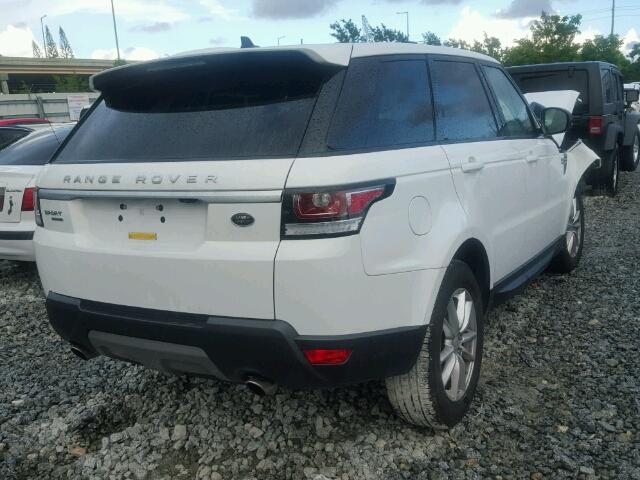 SALWG2PF6GA599351 - 2016 LAND ROVER RANGE ROVE WHITE photo 4