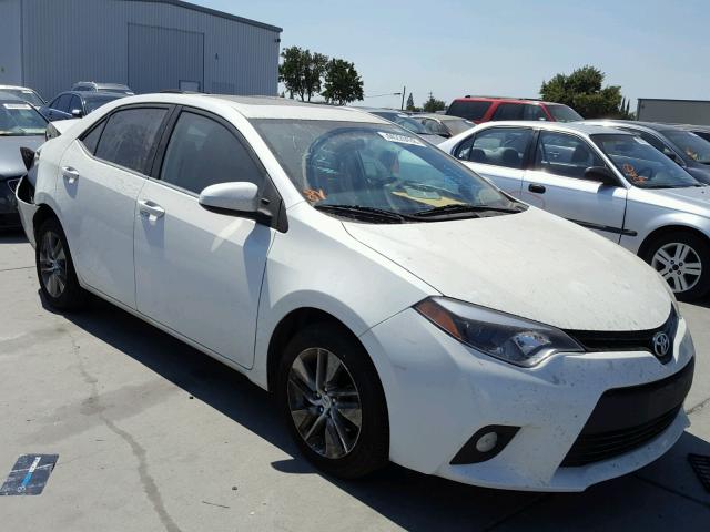 5YFBPRHE3EP020975 - 2014 TOYOTA COROLLA EC 白色 照片 1