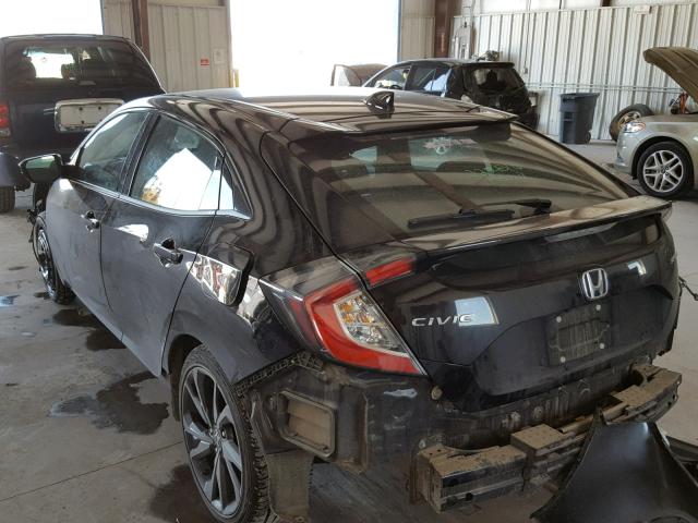 SHHFK7H42HU409245 - 2017 HONDA CIVIC SPOR BLACK photo 3