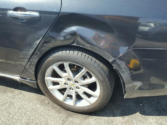 1G1ZE5E74BF116418 - 2011 CHEVROLET MALIBU LTZ 黑色 照片 9