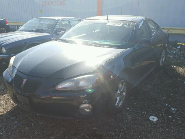 2G2WP522351144868 - 2005 PONTIAC GRAND PRIX BLACK photo 2