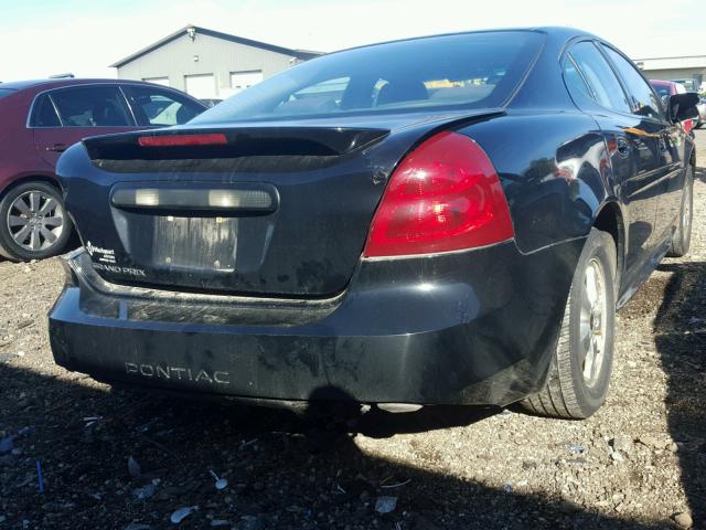 2G2WP522351144868 - 2005 PONTIAC GRAND PRIX BLACK photo 4