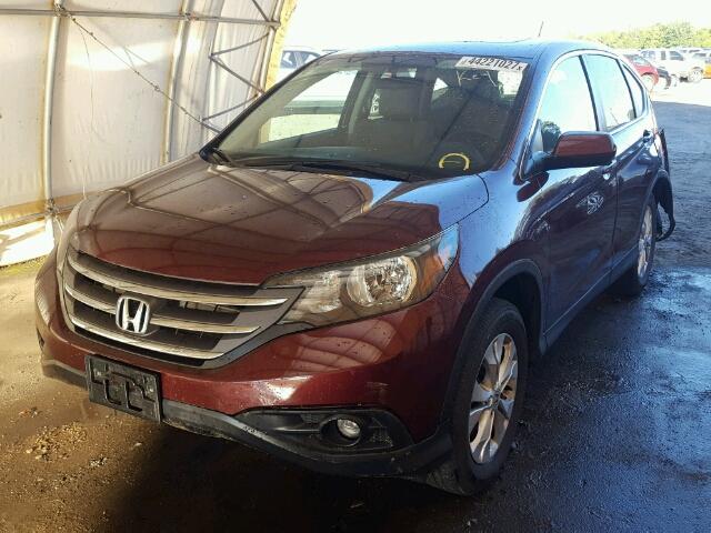 5J6RM4H53EL090814 - 2014 HONDA CR-V MAROON photo 2