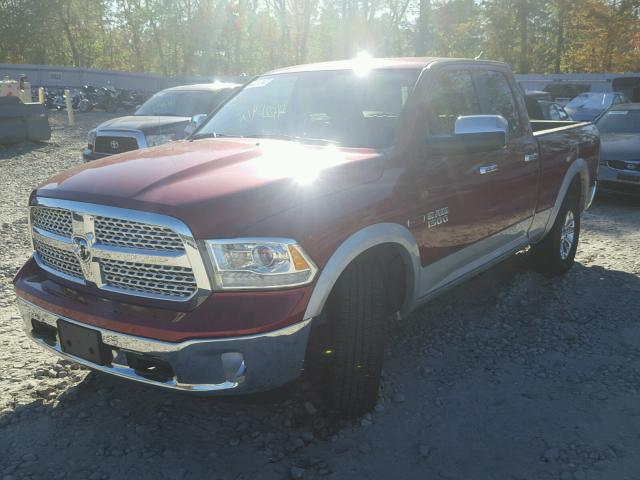 1C6RR7JM9ES428420 - 2014 RAM 1500 RED photo 2