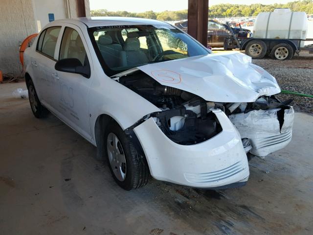 1G1AK58F087223459 - 2008 CHEVROLET COBALT WHITE photo 1