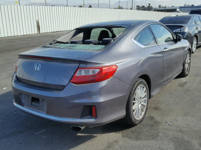 1HGCT1B35FA002090 - 2015 HONDA ACCORD LX- GRAY photo 4