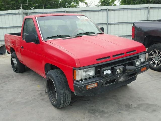 1N6ND11S9KC412089 - 1989 NISSAN D21 SHORT RED photo 9
