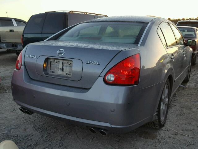 1N4BA41E27C866840 - 2007 NISSAN MAXIMA SE GRAY photo 4