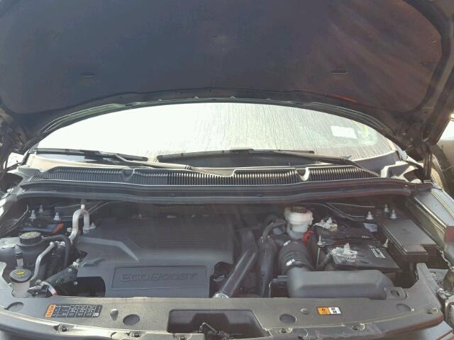 1FM5K8GT4GGC00777 - 2016 FORD EXPLORER S BLACK photo 7