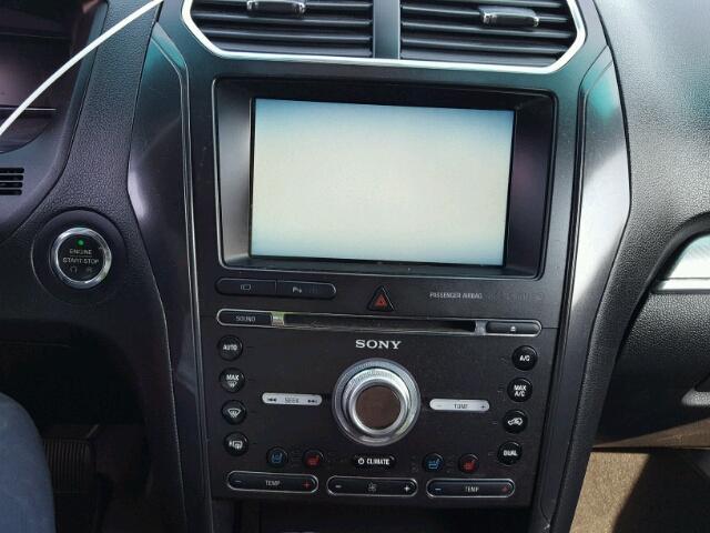 1FM5K8GT4GGC00777 - 2016 FORD EXPLORER S BLACK photo 9