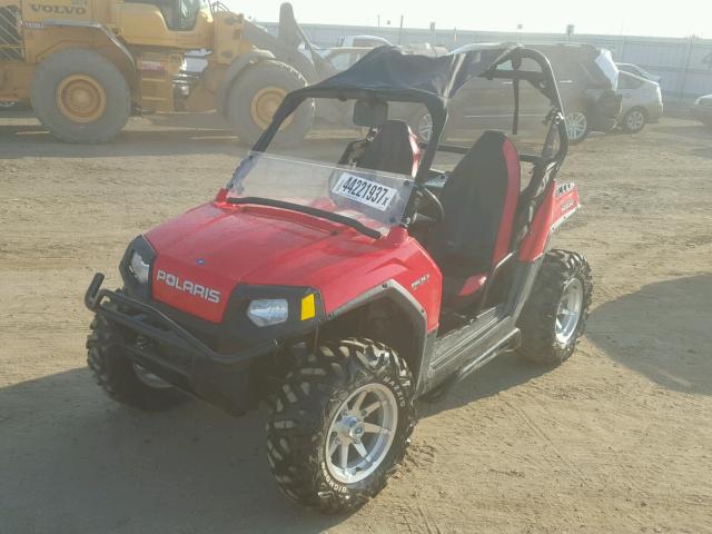 4XAVH76A58D635685 - 2008 POLARIS RANGER RZR RED photo 2