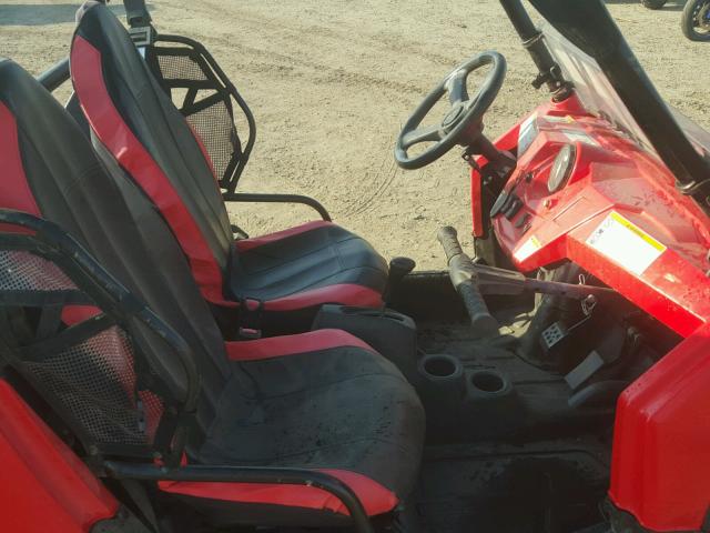 4XAVH76A58D635685 - 2008 POLARIS RANGER RZR RED photo 5