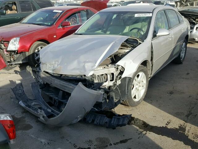 2G1WC58R879192035 - 2007 CHEVROLET IMPALA GRAY photo 2