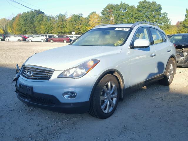 JN1AJ0HR3BM851390 - 2011 INFINITI EX35 TURQUOISE photo 2