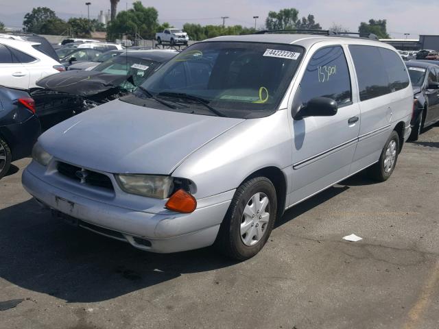 2FMZA5146WBD97462 - 1998 FORD WINDSTAR W GRAY photo 2