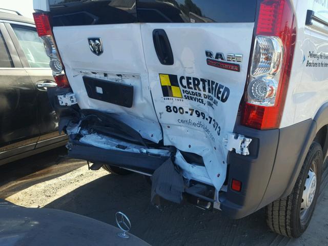 3C6TRVAG6JE103354 - 2018 RAM PROMASTER 白色 照片 9