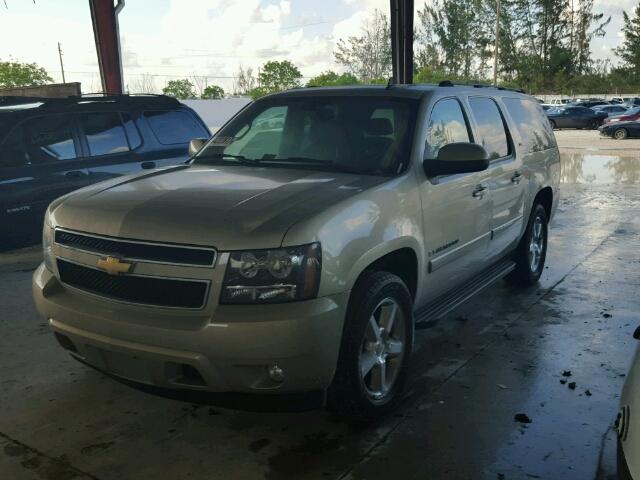 3GNFK16377G143052 - 2007 CHEVROLET SUBURBAN K GOLD photo 2