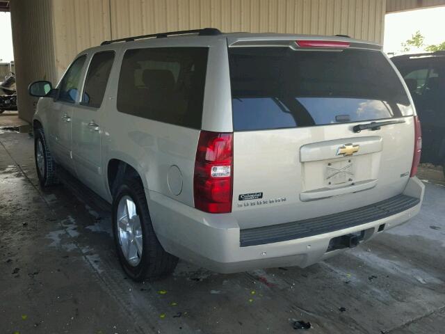 3GNFK16377G143052 - 2007 CHEVROLET SUBURBAN K GOLD photo 3