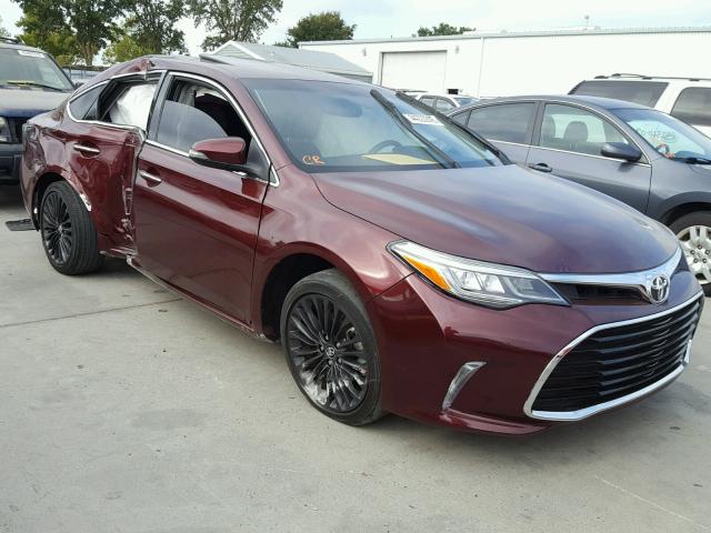 4T1BK1EBXGU231926 - 2016 TOYOTA AVALON XLE MAROON photo 1