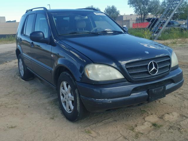 4JGAB72E51A267321 - 2001 MERCEDES-BENZ ML 430 BLUE photo 1