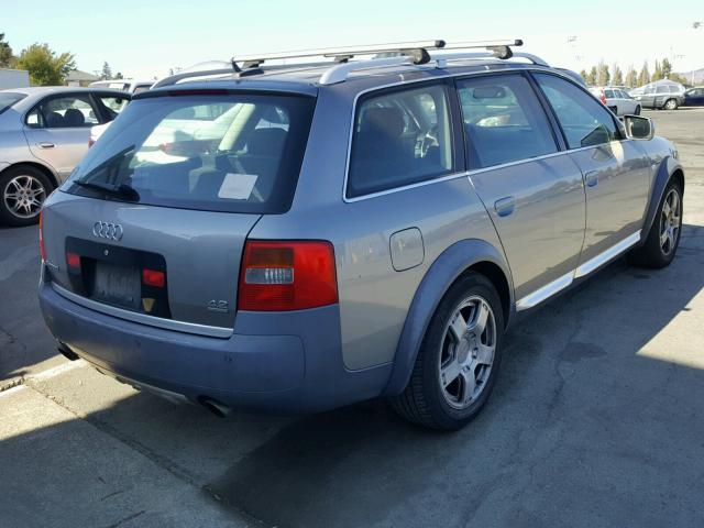 WA1YL64B15N026832 - 2005 AUDI ALLROAD 4. GRAY photo 4