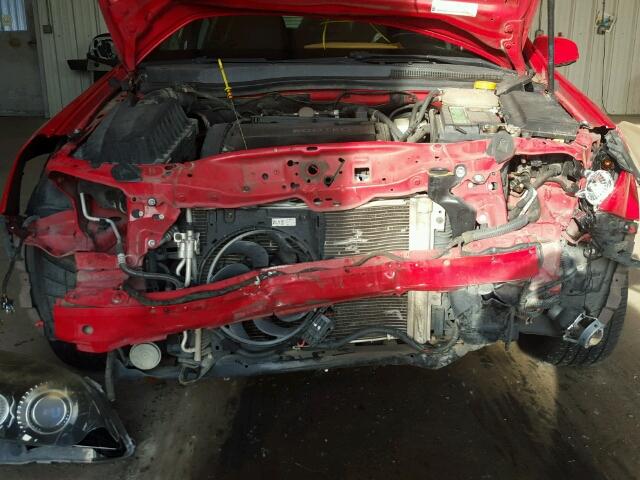 W08AT671285051424 - 2008 SATURN ASTRA RED photo 9