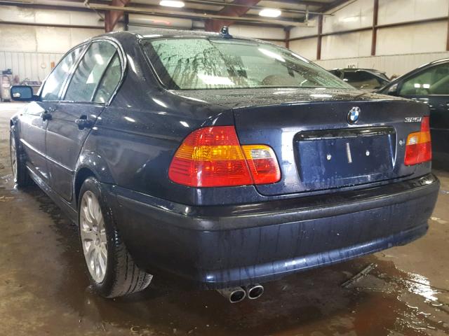 WBAAZ33435KP92910 - 2005 BMW 325 IS SUL BLUE photo 3