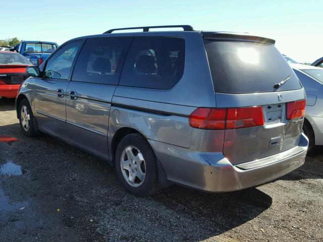 2HKRL18601H565995 - 2001 HONDA ODYSSEY BLUE photo 3