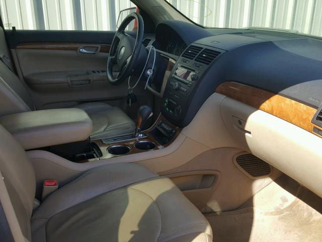 5GZER23788J201102 - 2008 SATURN OUTLOOK XR მუქწითელი ფოტო 5