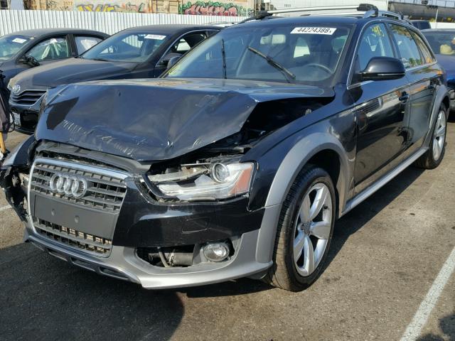 WA1UFAFL7EA130361 - 2014 AUDI A4 ALLROAD GRAY photo 2