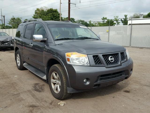 5N1AA0NC1AN601101 - 2010 NISSAN ARMADA SE GRAY photo 1