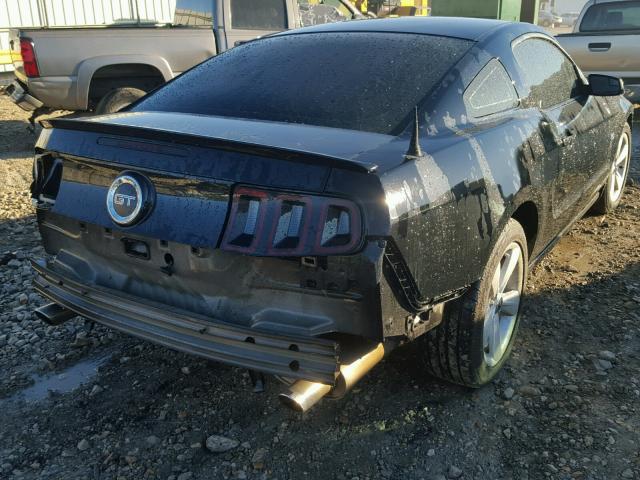 1ZVBP8CF7E5330552 - 2014 FORD MUSTANG GT BLACK photo 4