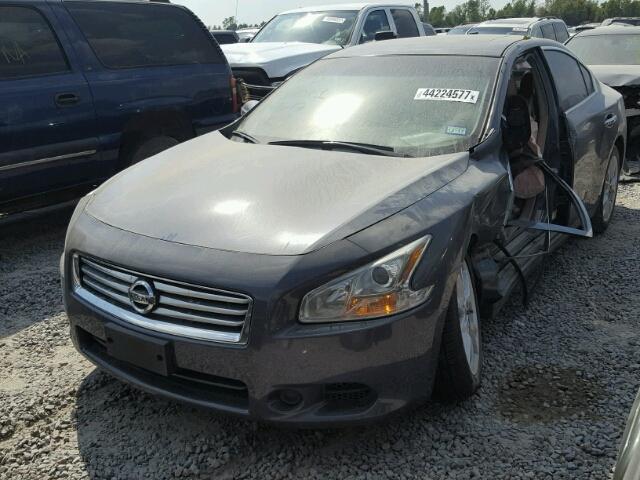 1N4AA5AP9CC802288 - 2012 NISSAN MAXIMA GRAY photo 2