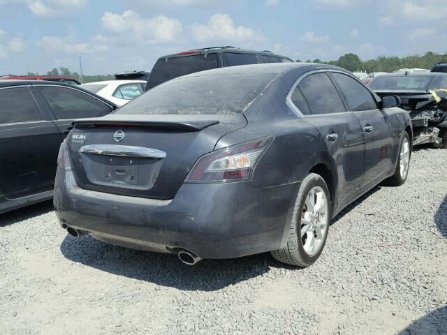 1N4AA5AP9CC802288 - 2012 NISSAN MAXIMA GRAY photo 4