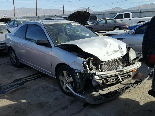 1HGEM21082L041855 - 2002 HONDA CIVIC EX SILVER photo 1