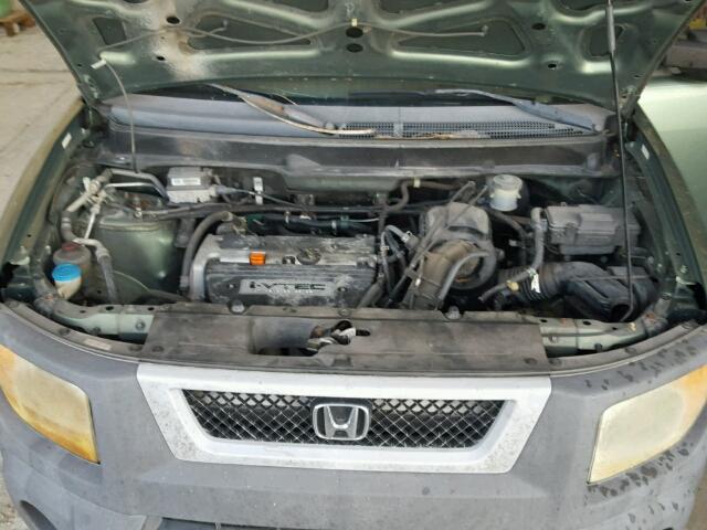 5J6YH18325L003689 - 2005 HONDA ELEMENT LX GREEN photo 7