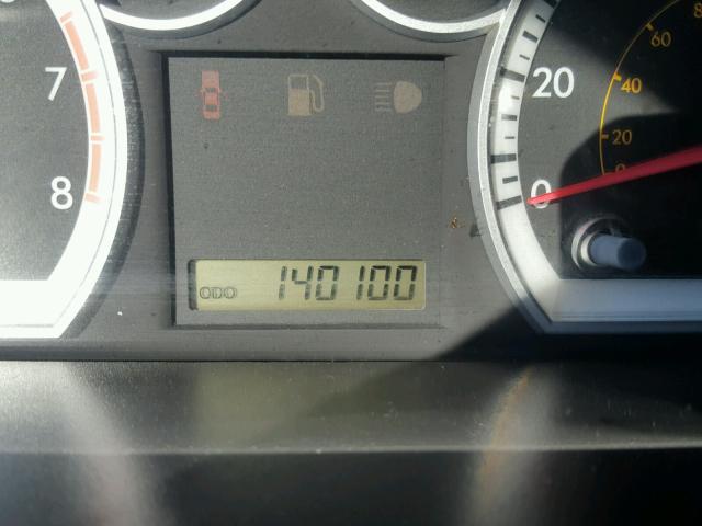 KL1TD56627B057543 - 2007 CHEVROLET AVEO BASE Сұр фото 8